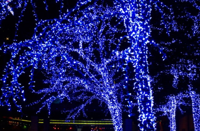 Christmas Lights up Atlanta