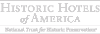Historic hotels of America footer logo