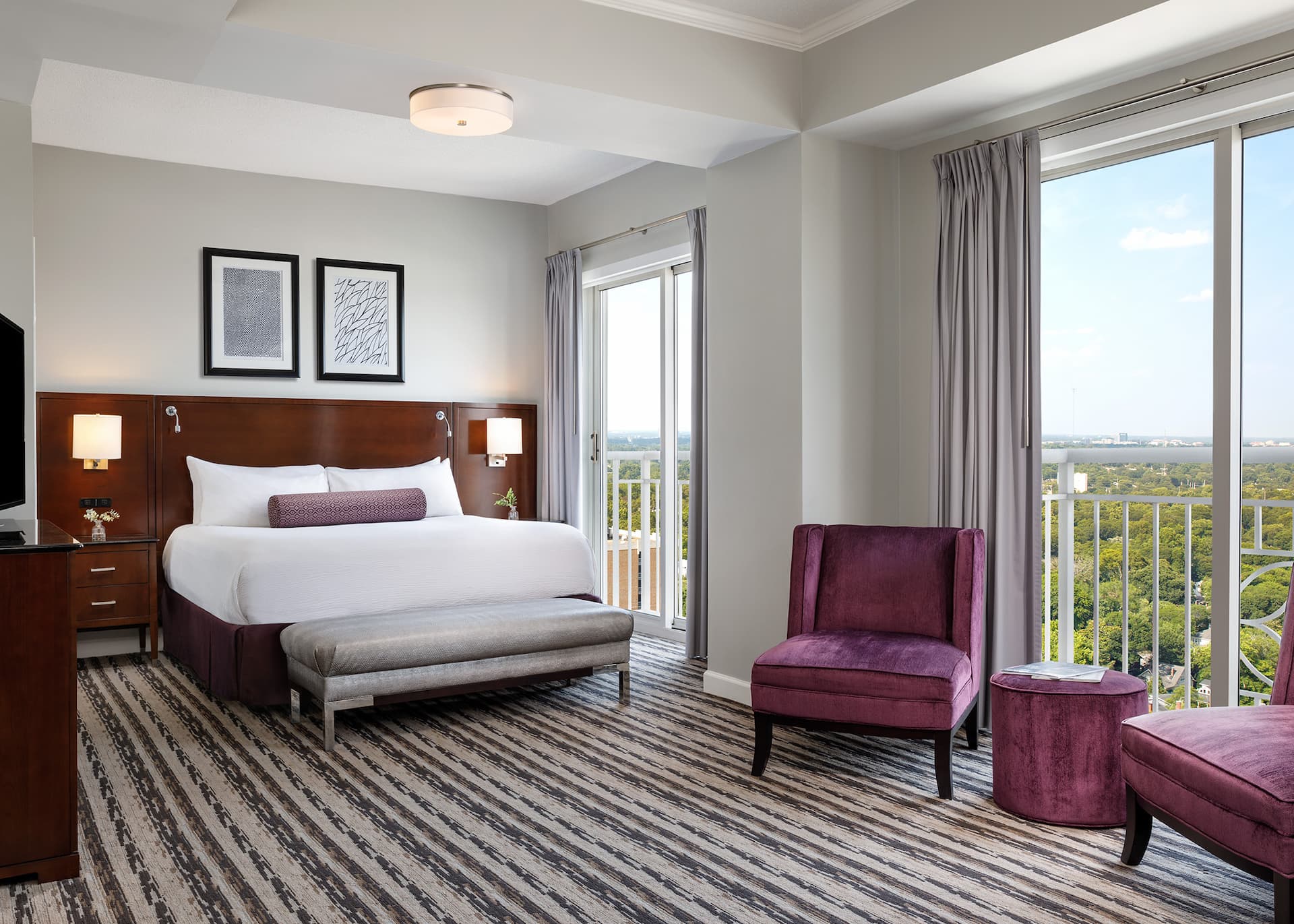 large bedroom view